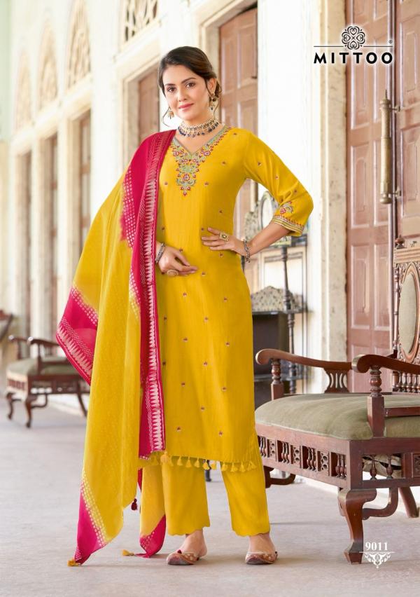 Mittoo Mosam Vol 2 Viscose Kurti Pant With Dupatta Collection